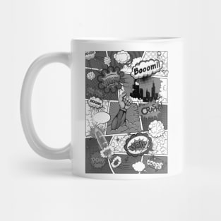 Comics - Black & White Mug